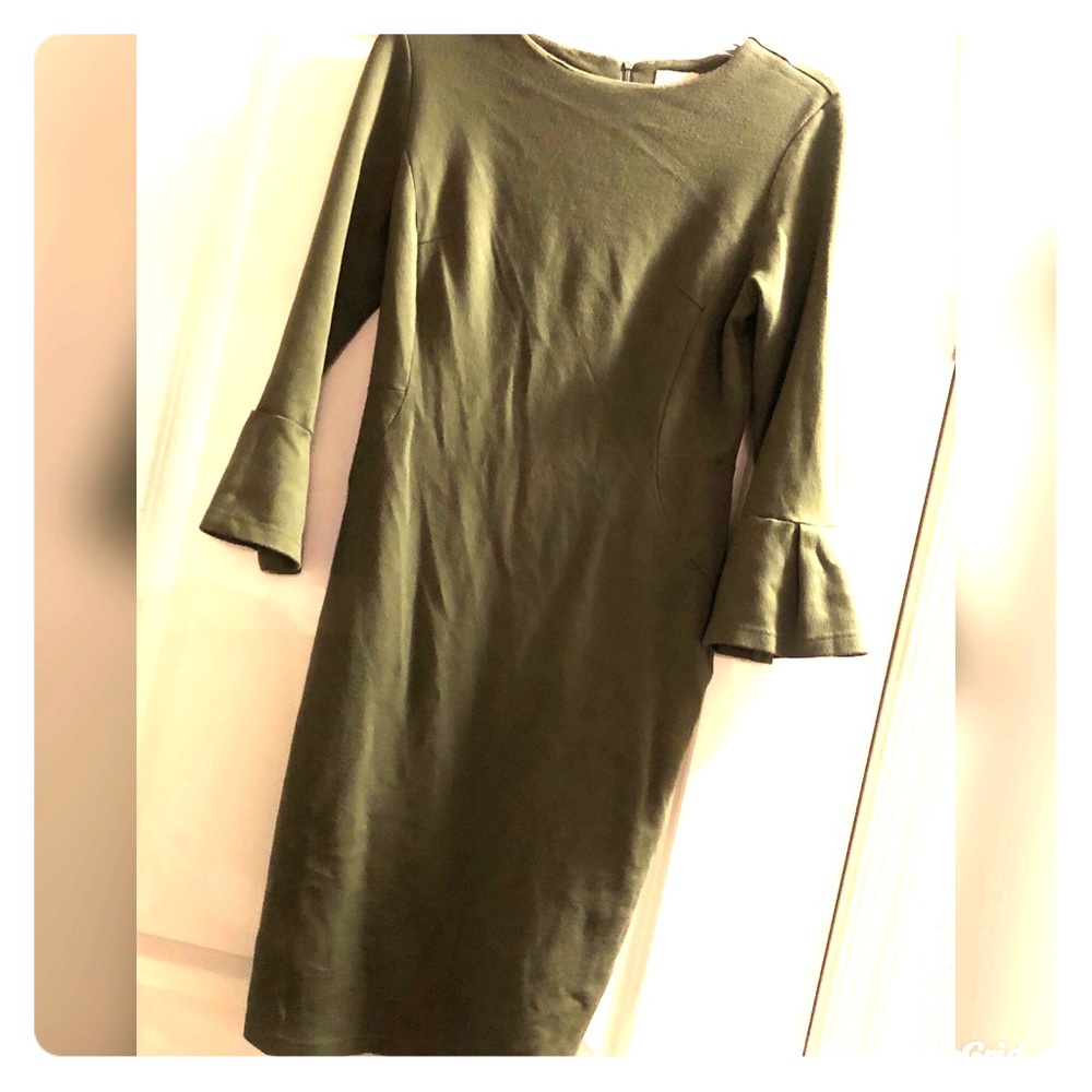 Olive Green Dress